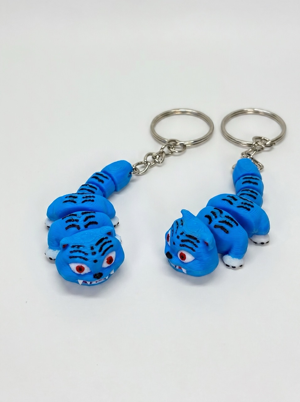 3D keychain Demon tiger